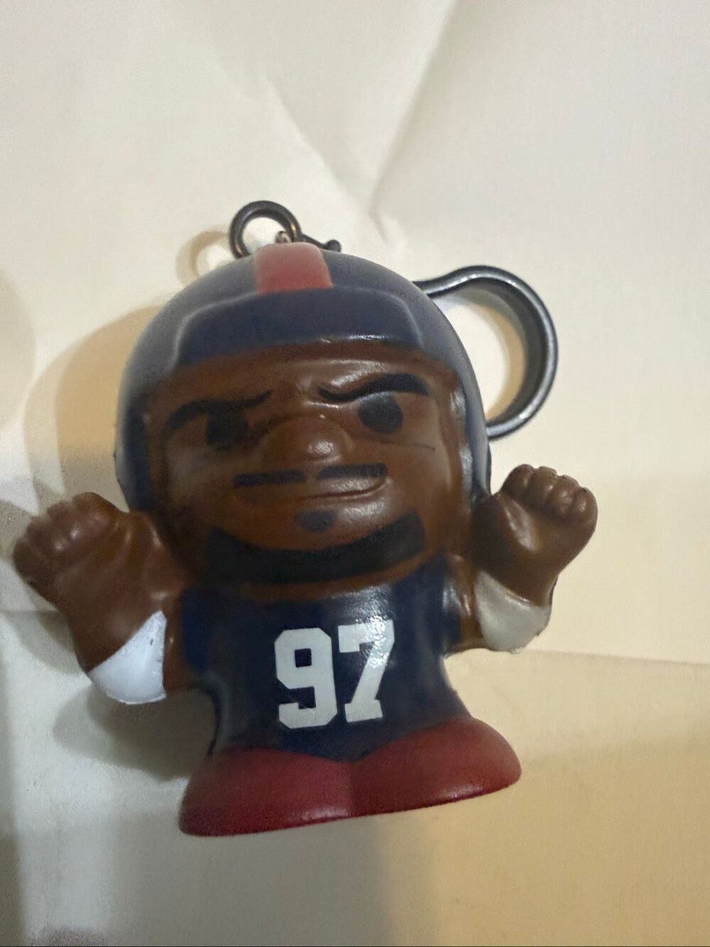 NFL 2025 Squeezy Mates New York Giants Dexter Lawrence #97 Keychain 2.5”